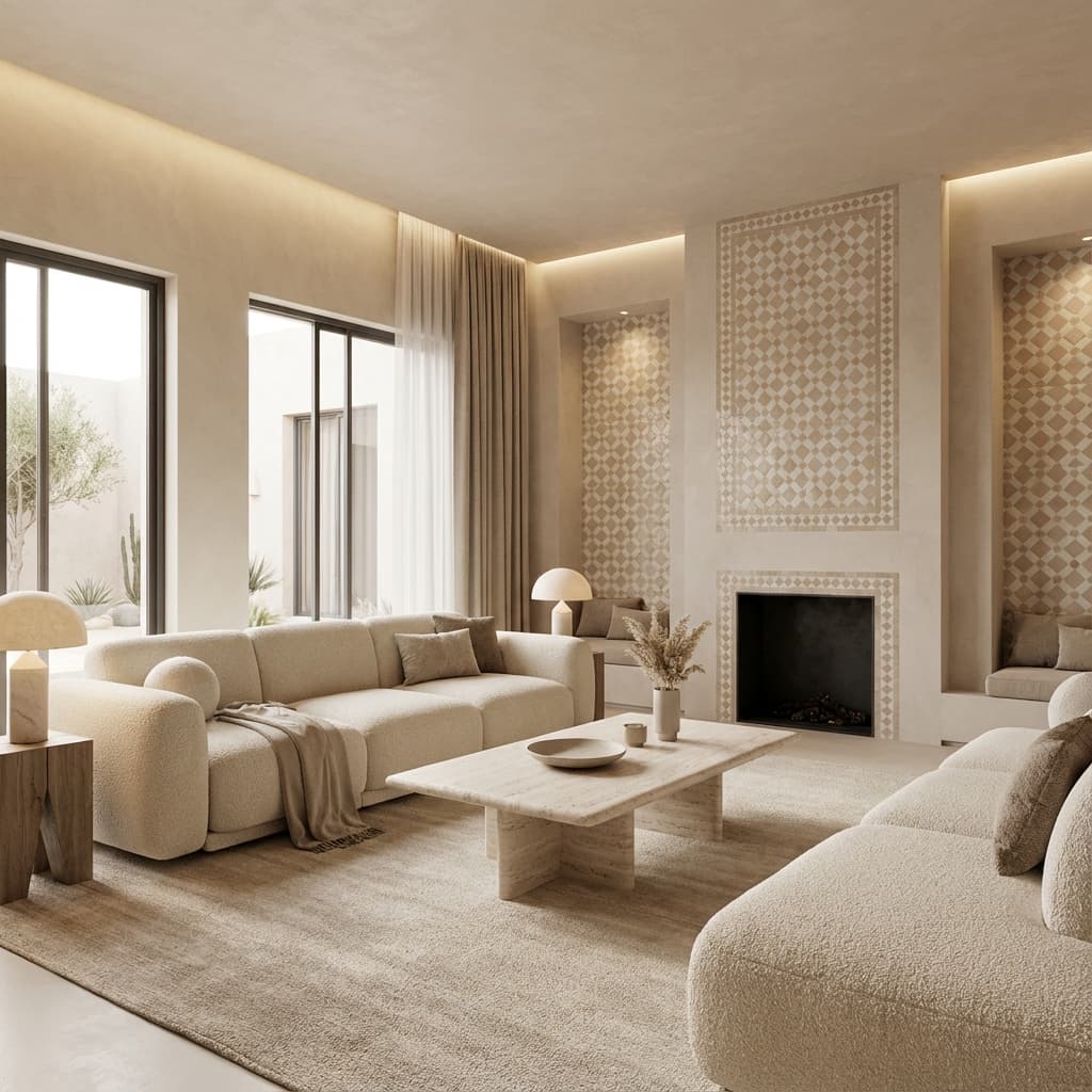 Les Secrets d'un Salon Marocain Moderne Réussi